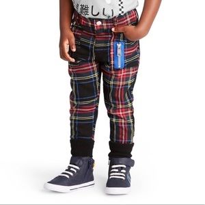 Harajuku Mini for Target tartan pants boys size 5t